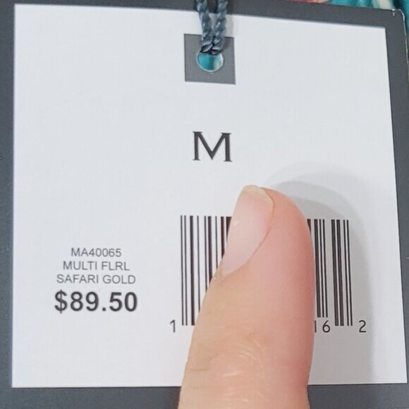 Madison NEW Womens Multicolor Floral Print Sleeveless Halter Neck Shift Dress M - Picture 7 of 11